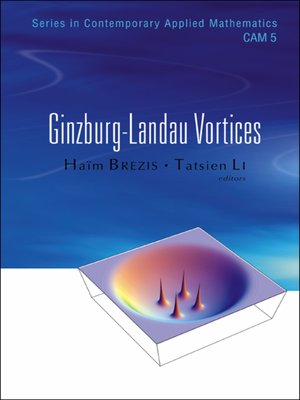 cover image of Ginzburg-landau Vortices